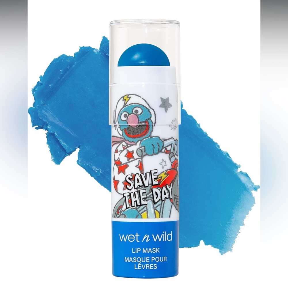 Wet n Wild x Sesame Street, Grover Save The Day Lip Mask